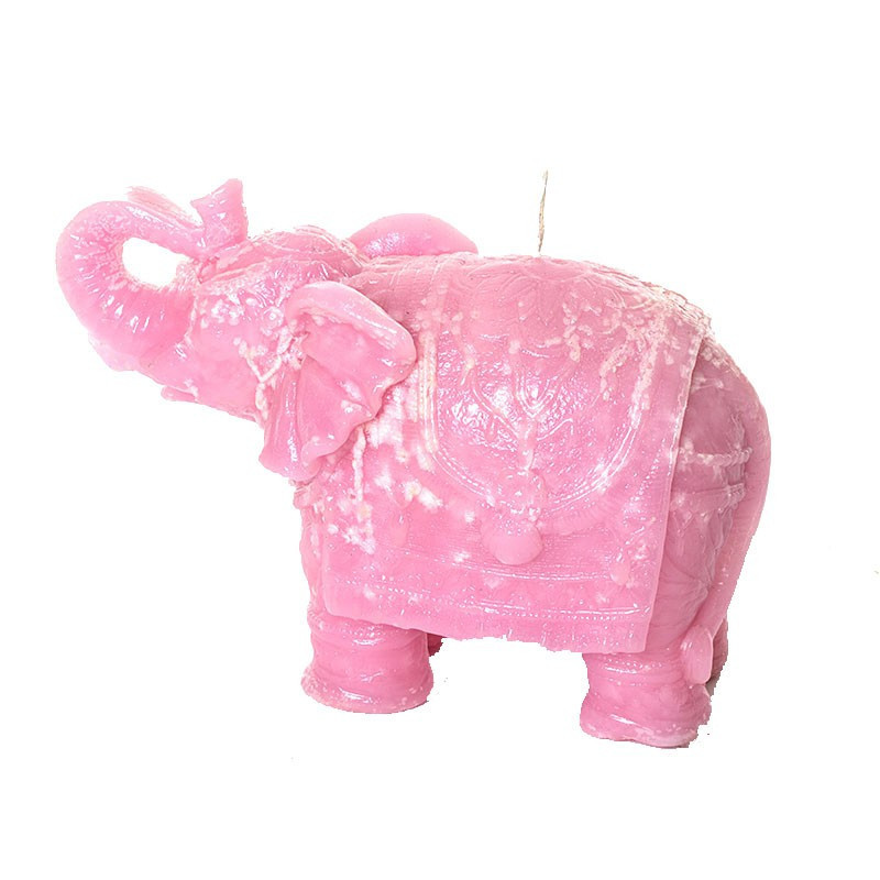 Vela Elefante Rosa